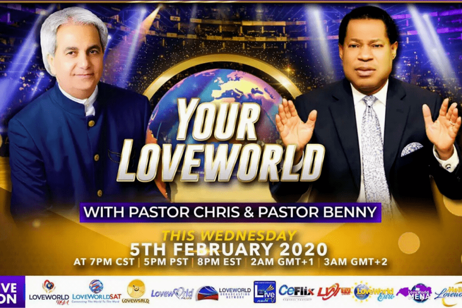 Your Loveworld With Pastor Chris And Pastor Benny